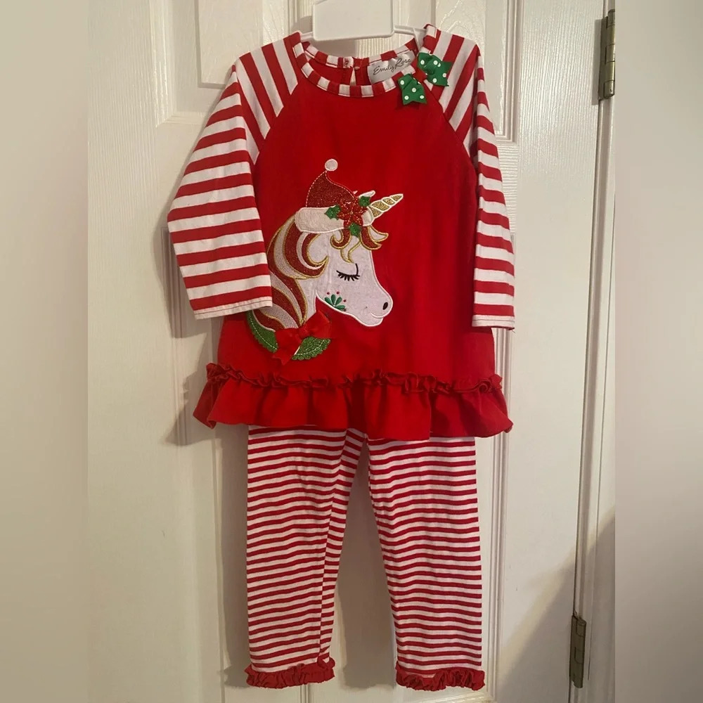 Emily Rose Holiday Unicorn Outfit